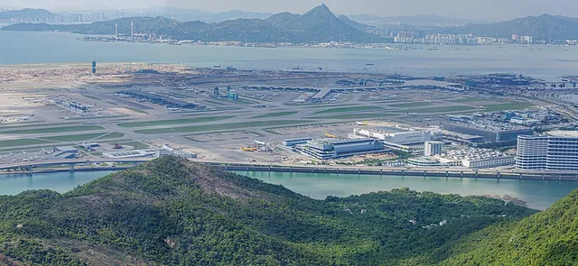 Chek Lap Kok airport island