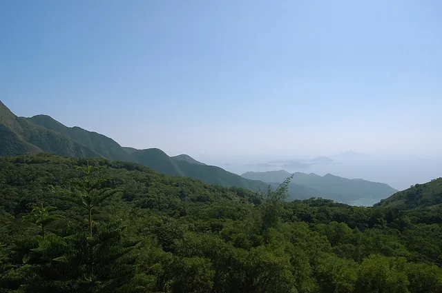 Lantau Island hills