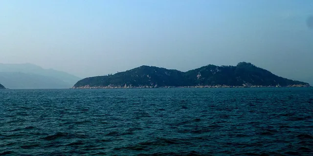 Sunshine Island from the Cheung Chau ferry