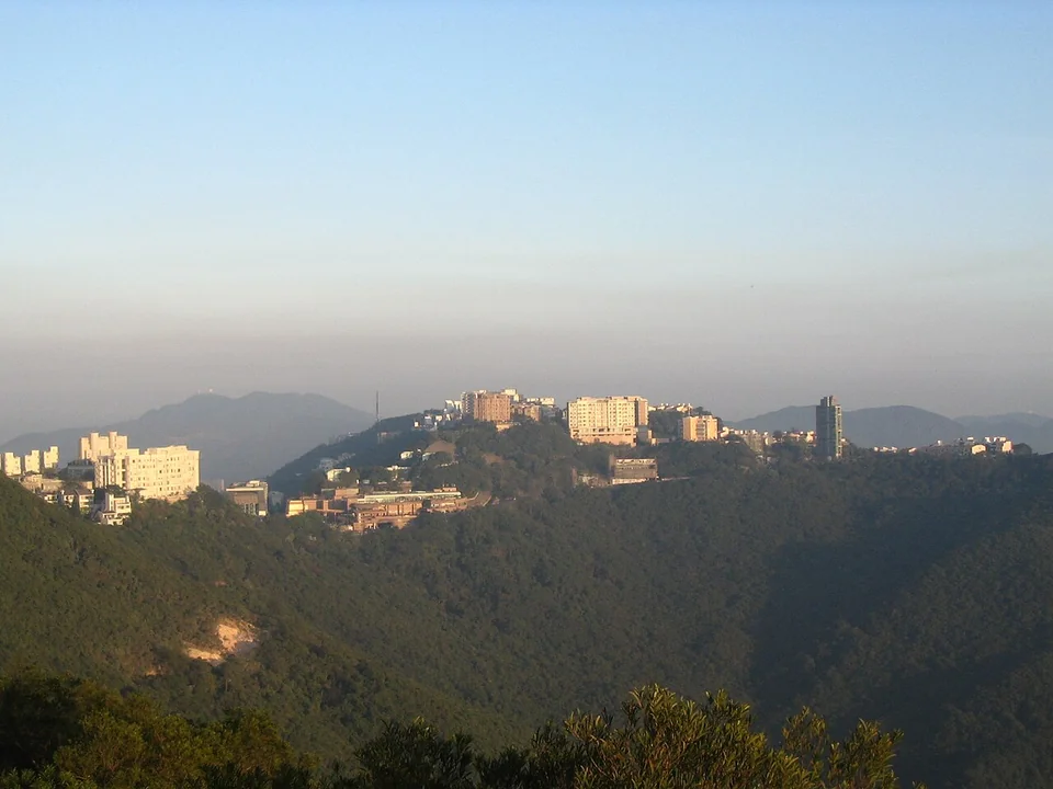 Mount Gough and its developed crest.