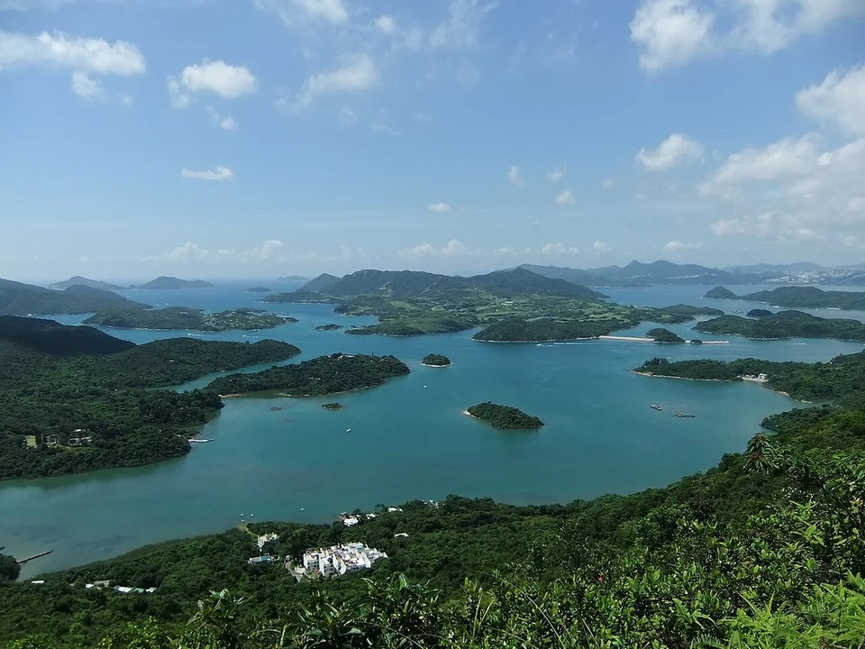 View of Tsam Chuk Wan from the summit of Tai Tun.