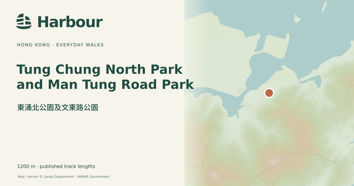 Tung Chung North Park and Man Tung Road Park
